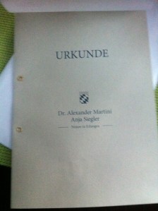 Urkunde Notar Premium Optik